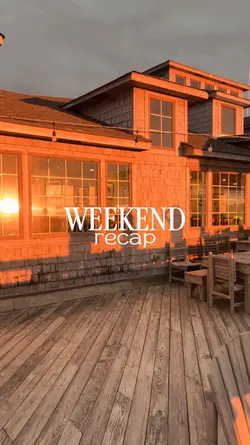 Weekend Recap