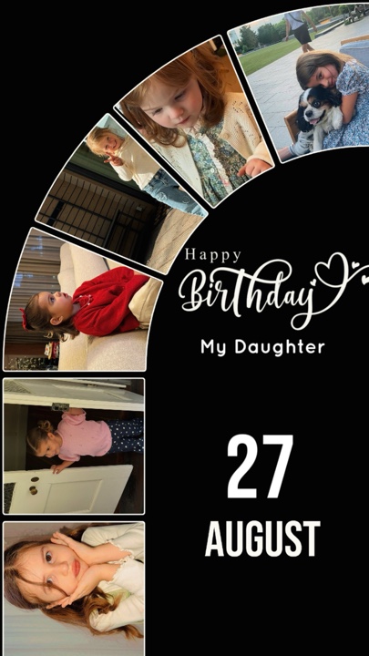 MY DAUGHTER BDAY