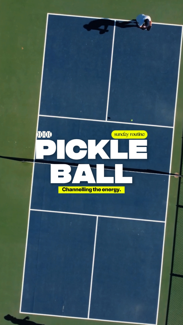 Sesión de pickleball 