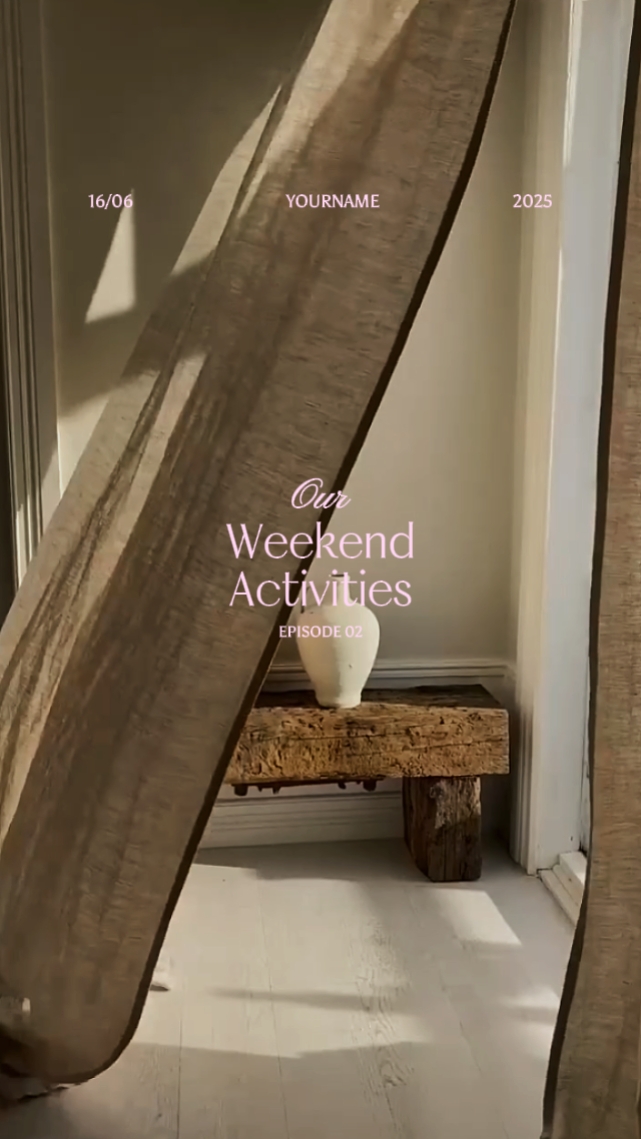 Weekend Activities 