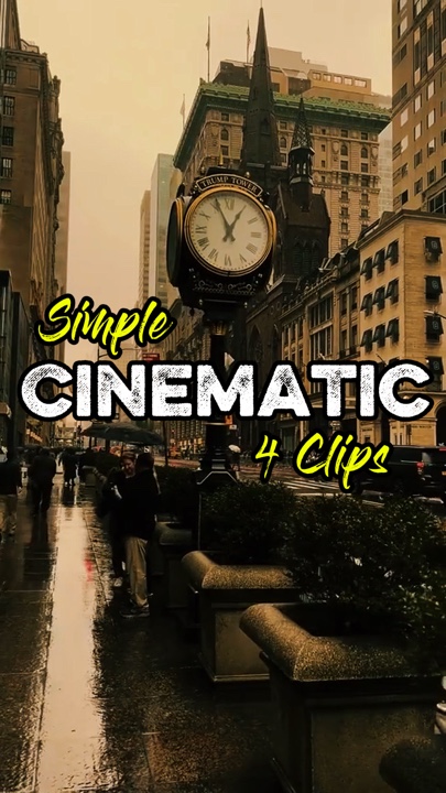 4 Clips Cinematic 