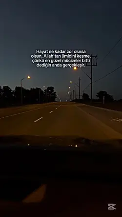 ümidini kesme.