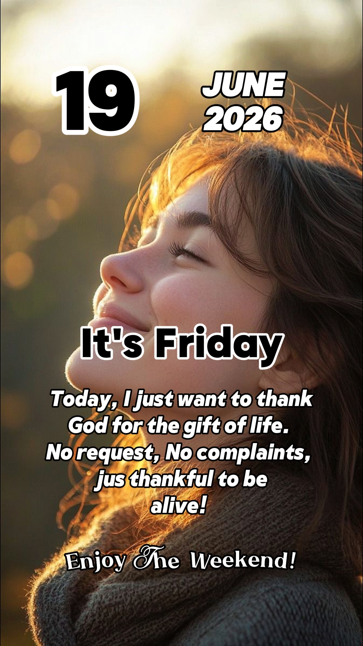 it's Friday 