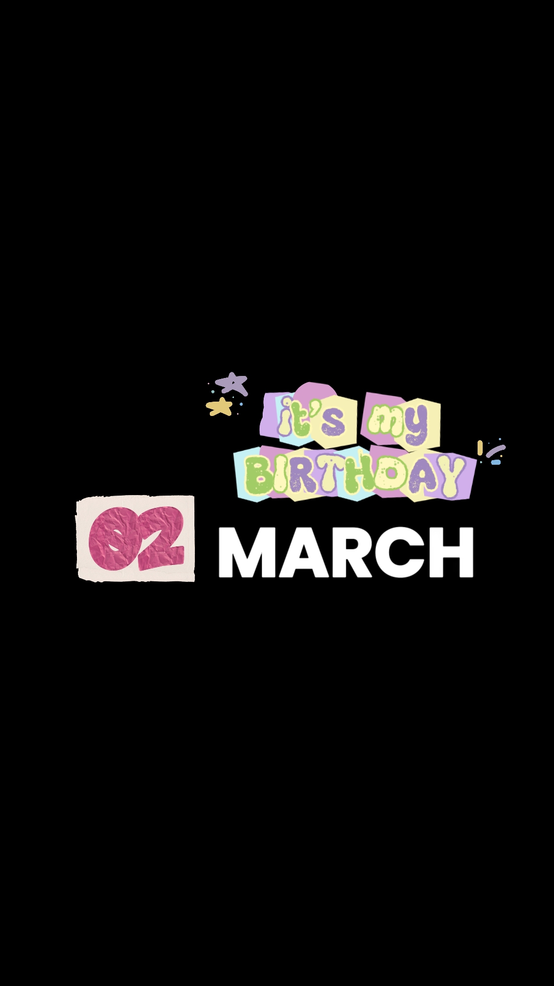 ANNIVERSAIRE 02 MARS 