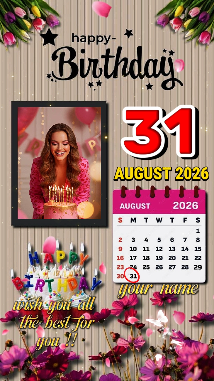 HBD 31 Agustus 2026