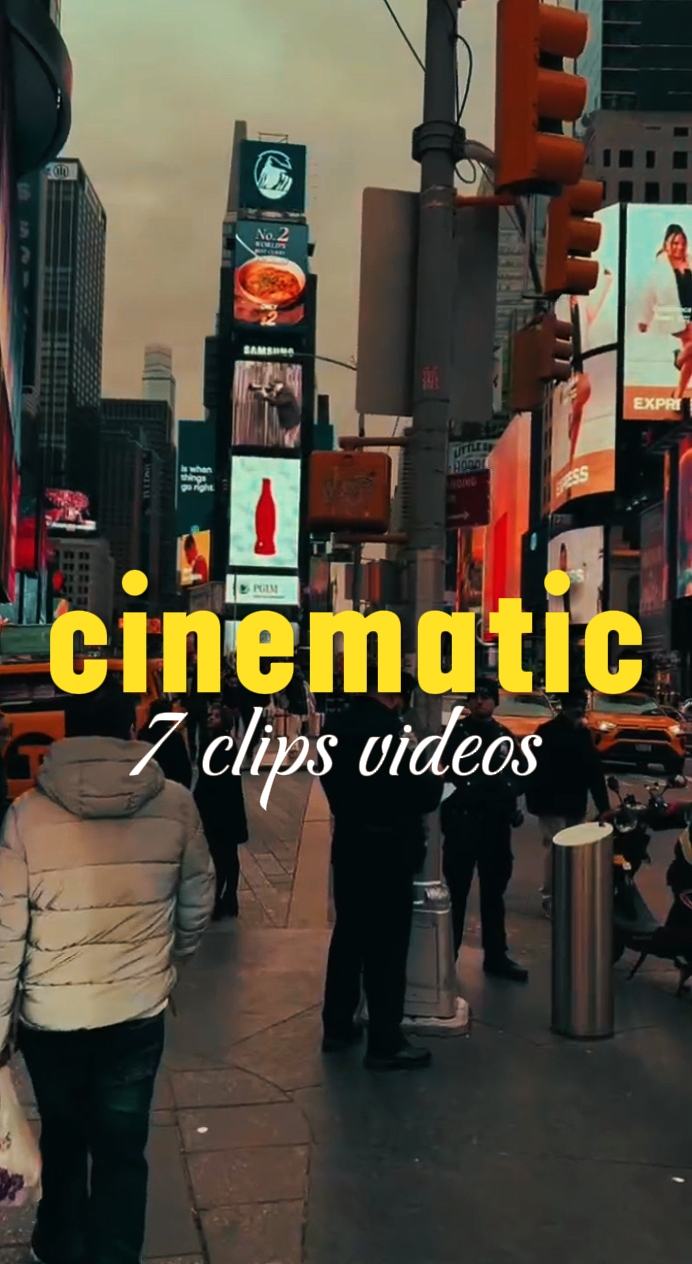 7 clips cinématiques