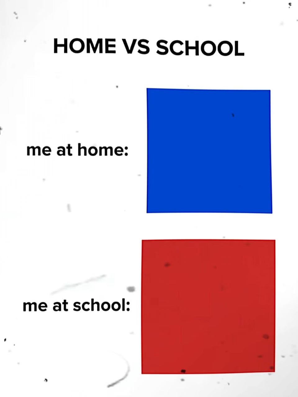 Rumah vs sekolah