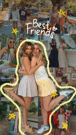 Best Friends cutout