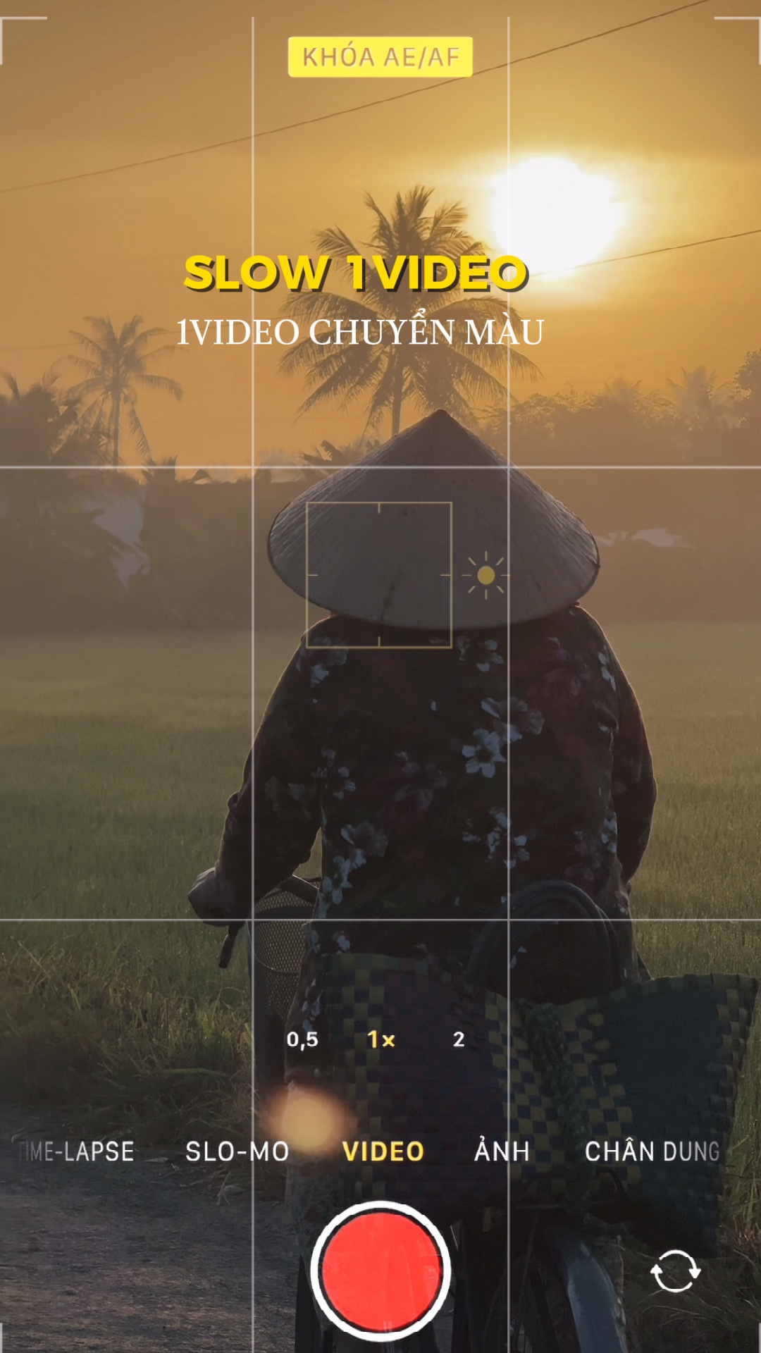 Khoá AF Chuyén Màu. |