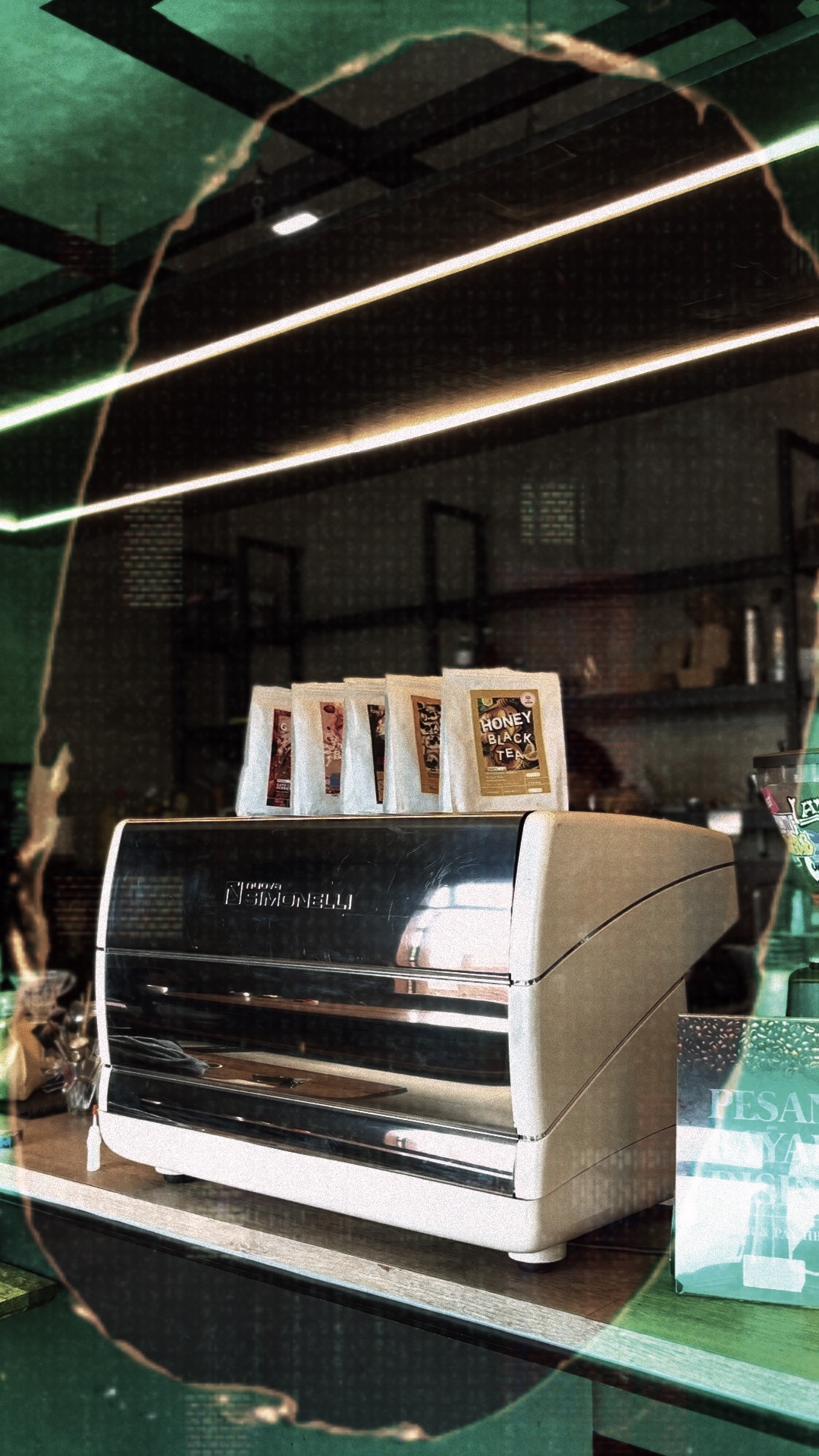 Making coffee