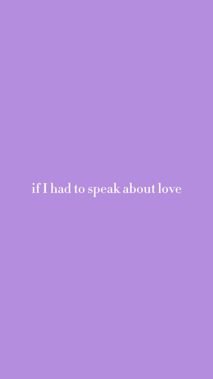 Habla de amor
