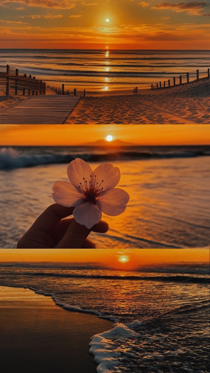 3 fotoğraf gün batımı fram
