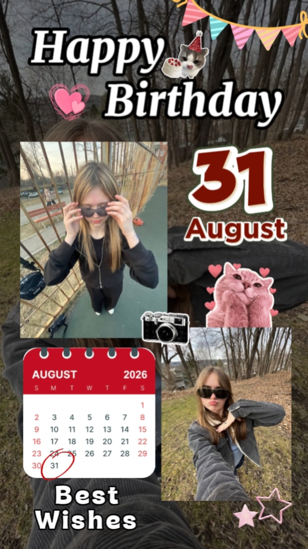 Cumpleaños 31 de agosto 