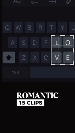 Romantic . 15 clips