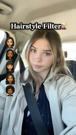 Hair filter💇‍♀️