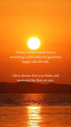 Take the risk