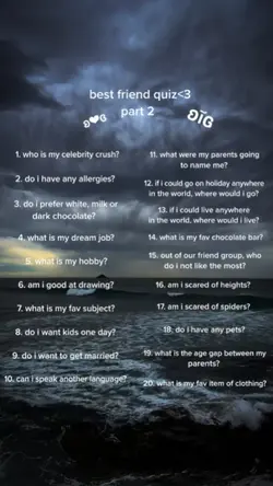 Best Friend Test P2