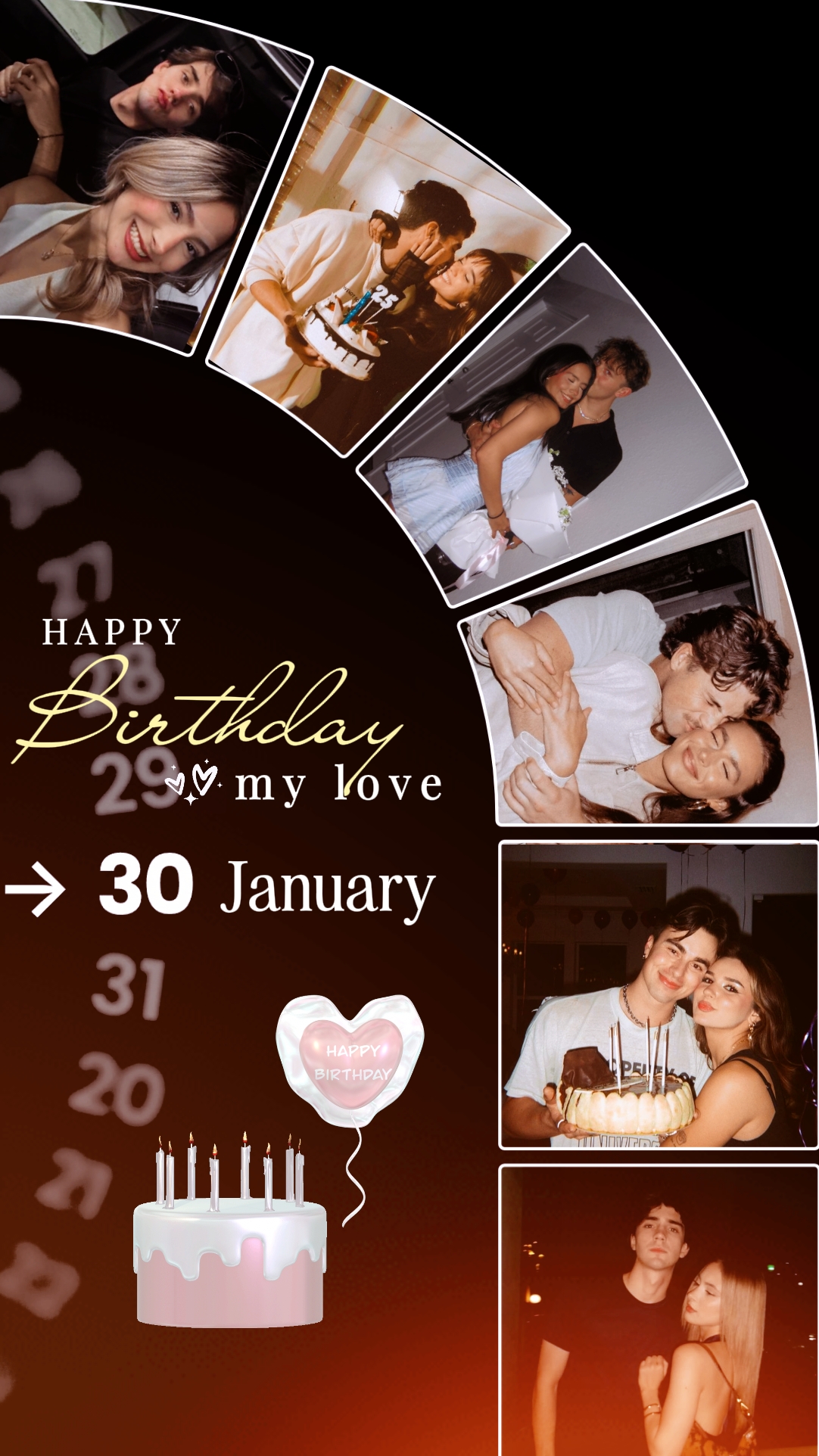 Aniversário 30 de janeiro 