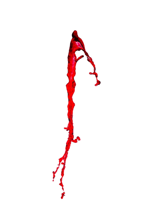 En rojo