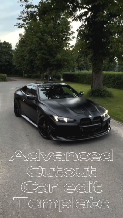 Car edit template 