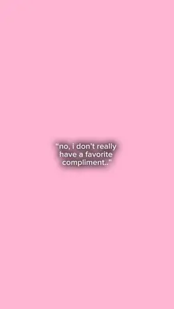 compliment!