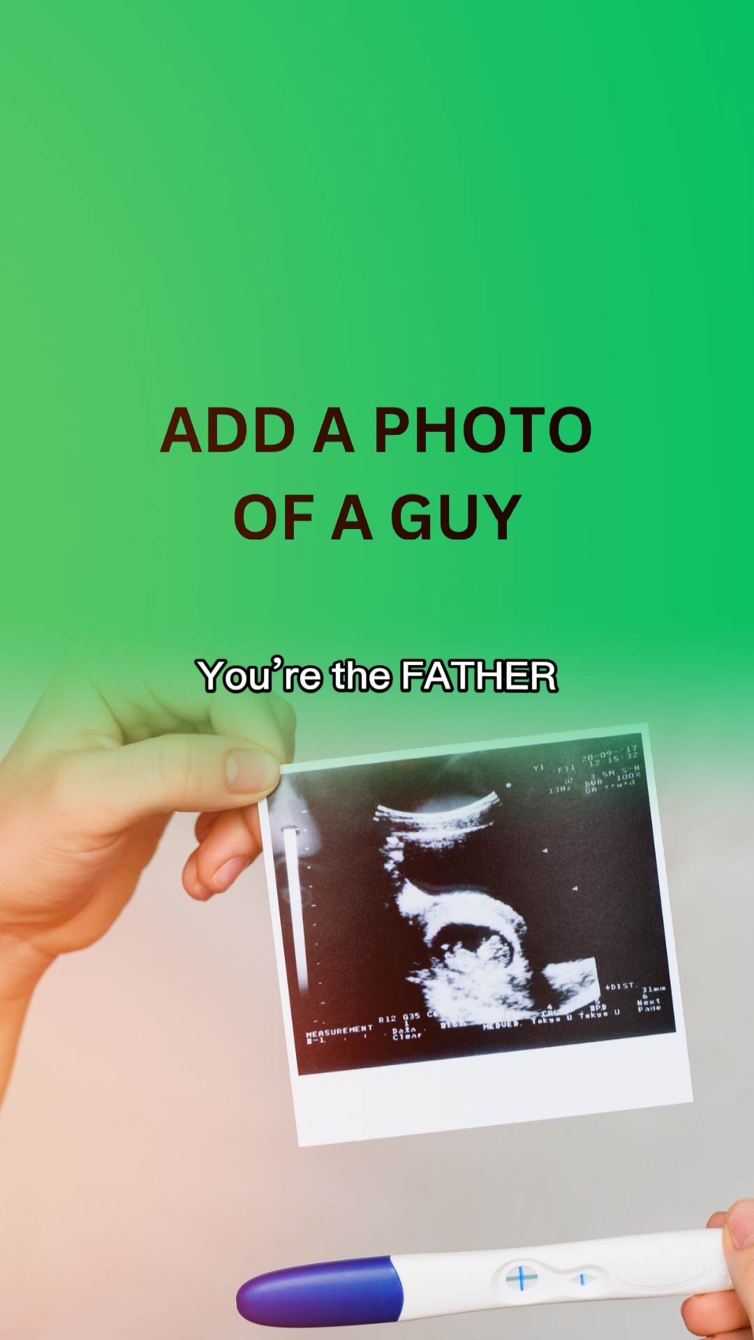 I’m pregnant 