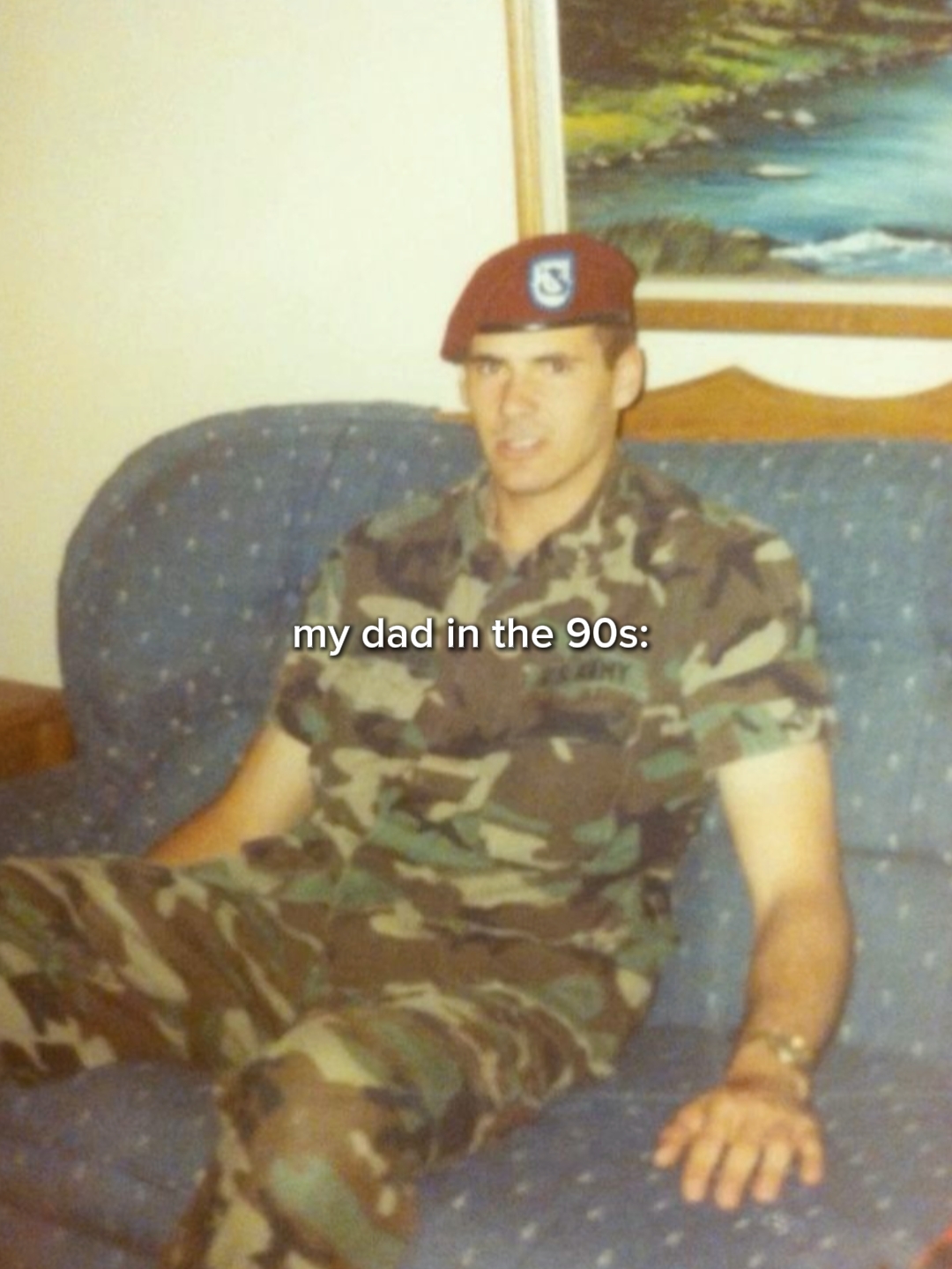 mon père dans les années 90