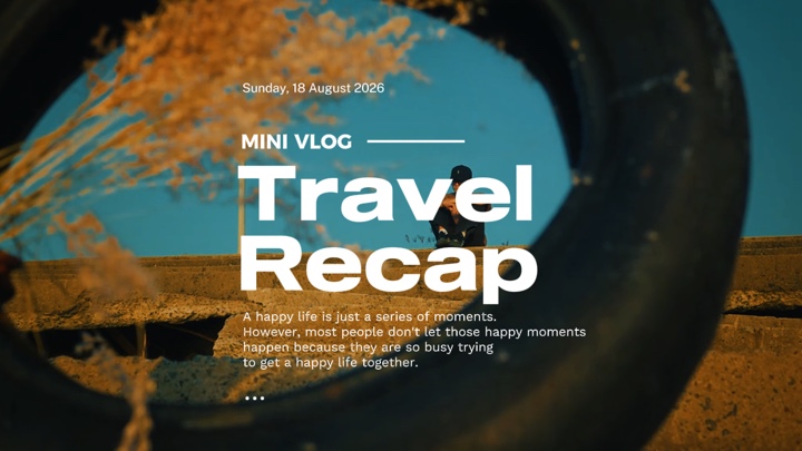 Travel Recap 