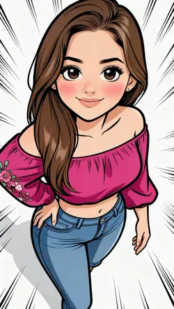 sua foto cartoon