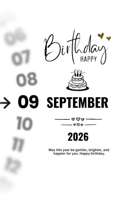 CUMPLEAÑOS 9 DE SEPTIEMBRE