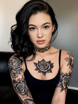 BLACK ROSE TATTOO