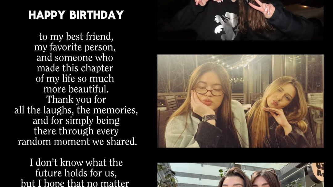 B'Day friend 