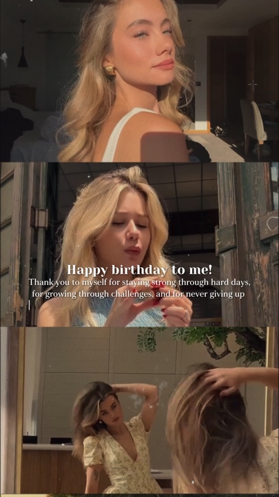 Joyeux anniversaire à moi