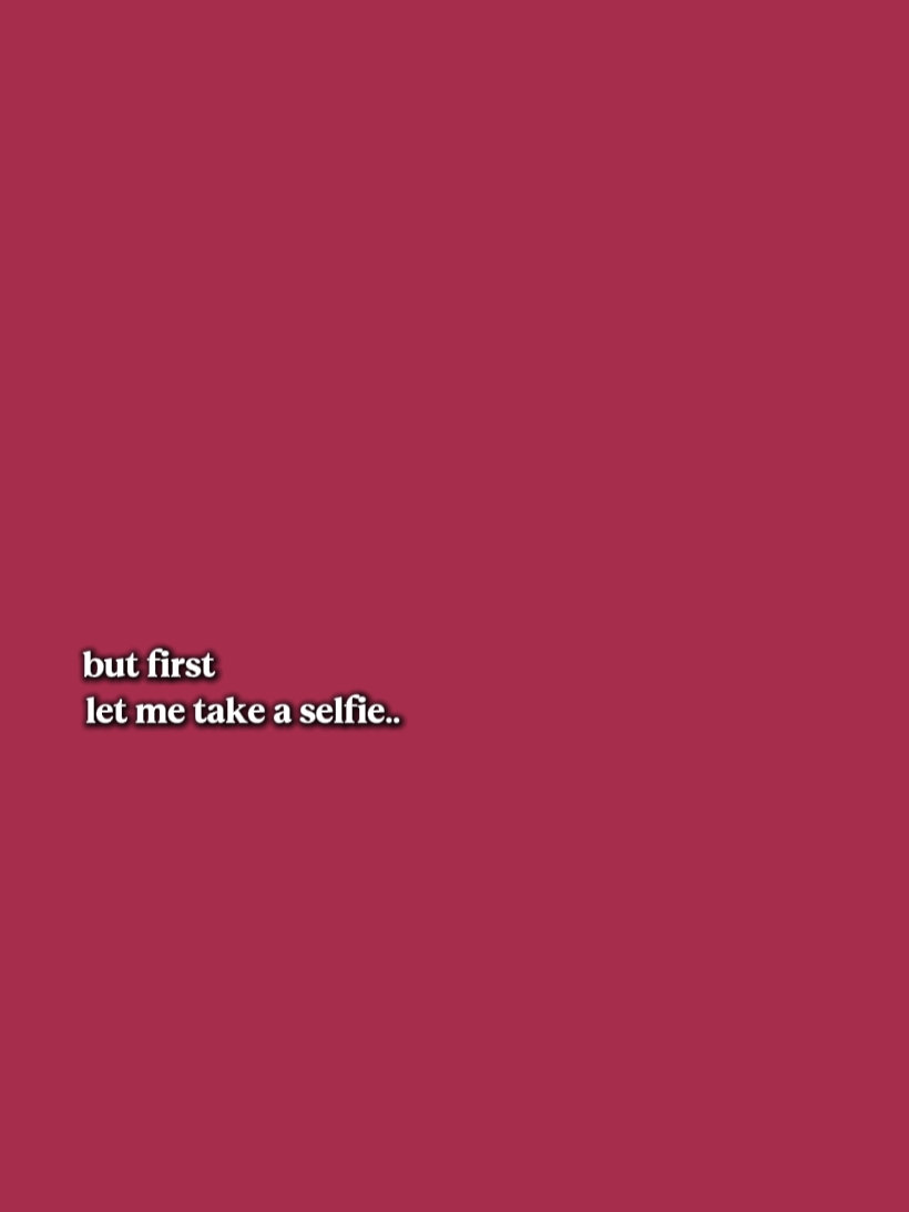 Letmetakeaselfie...
