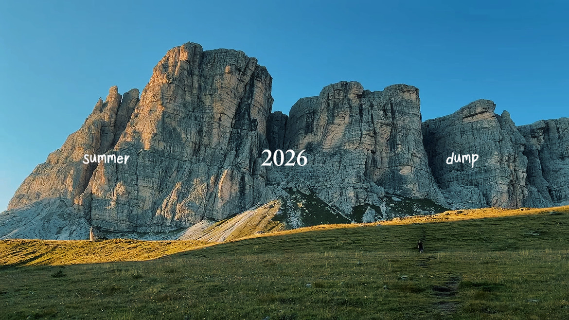 Summer 2026 dump 