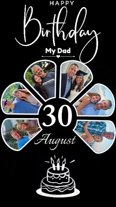 BIRTHDAY DAD 30 AUG