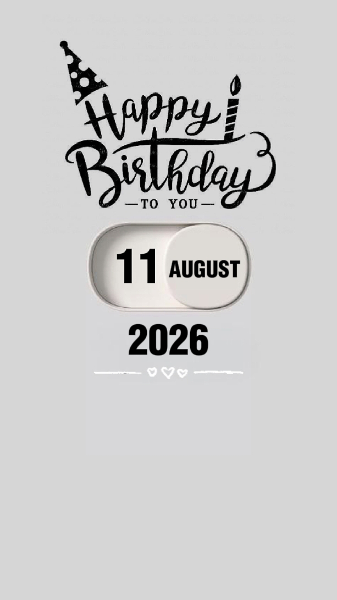 ULANG TAHUN 11 AGUSTUS 