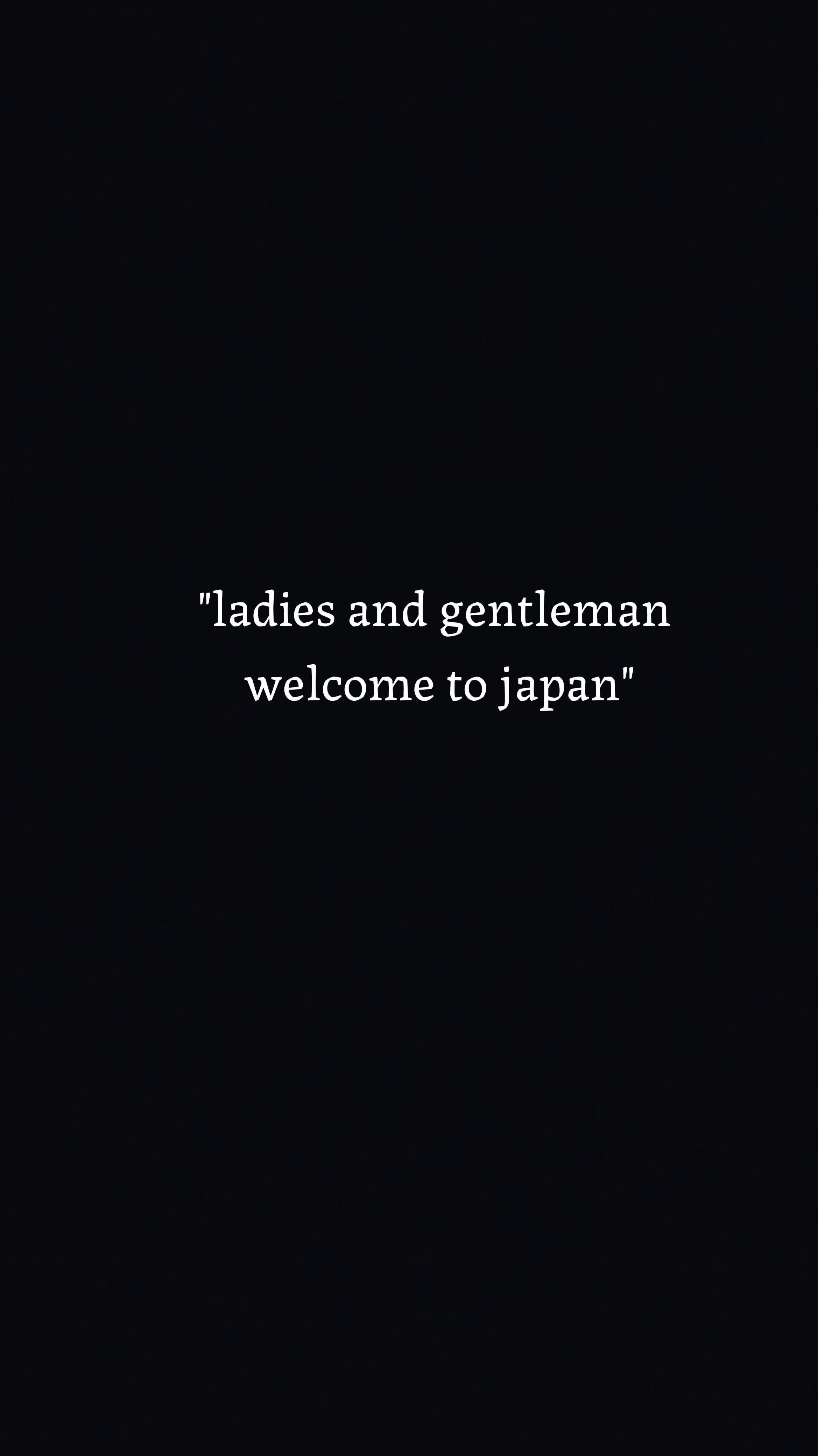 일본에 오신 것을 환영합니다 
