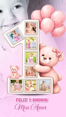 1 aninho filha 