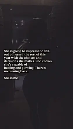 She is me 🤍