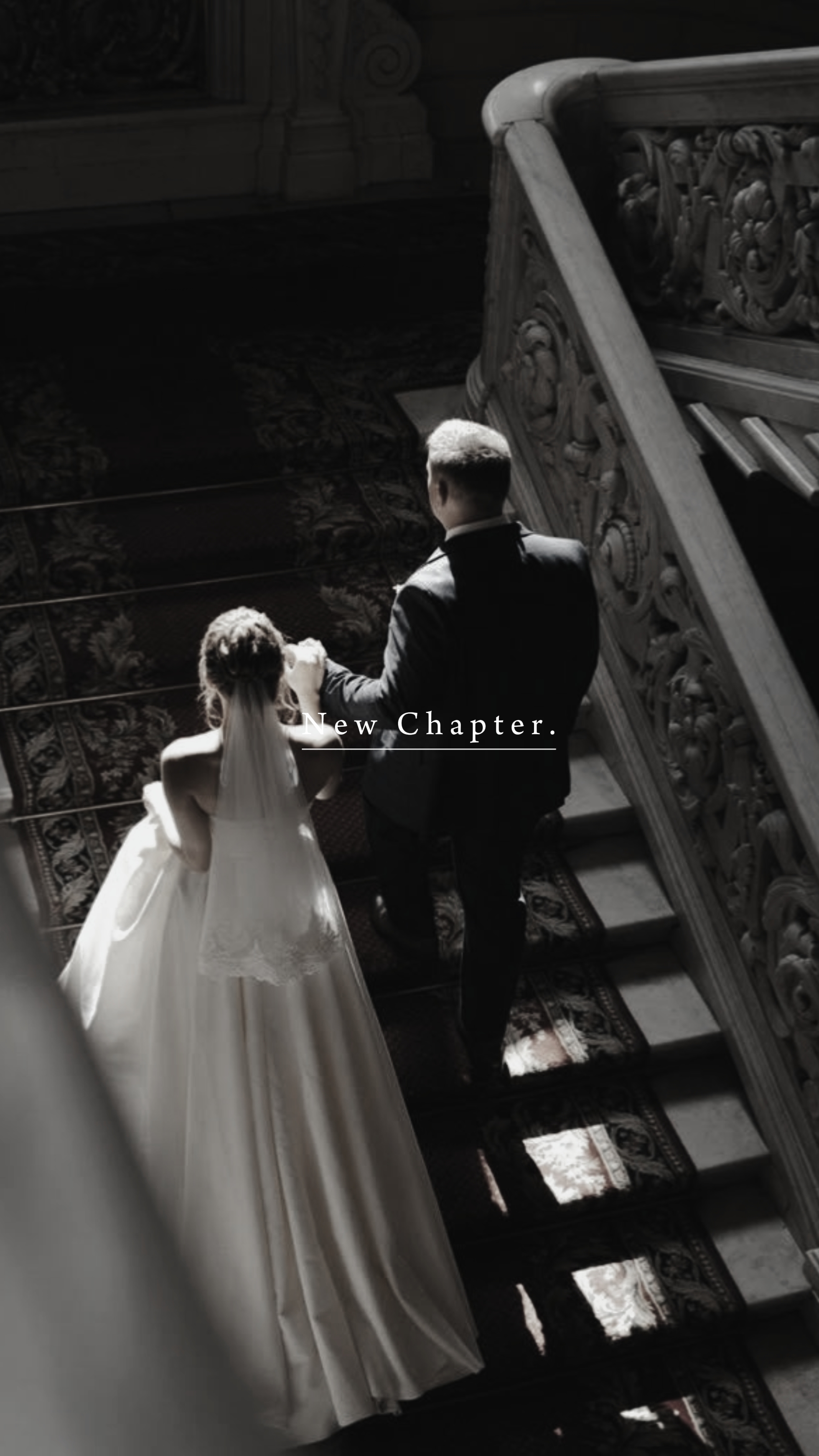 Wedding BW effect