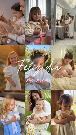 Feliz día mi niña 