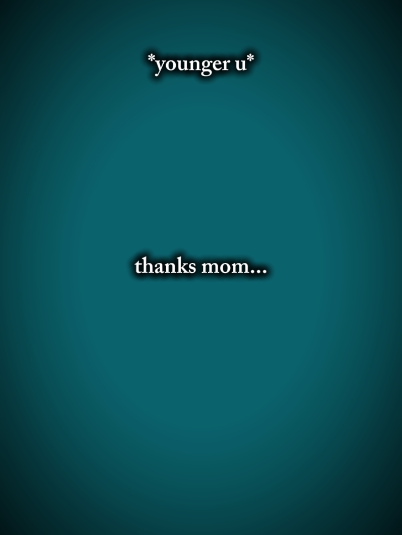 thanks mom