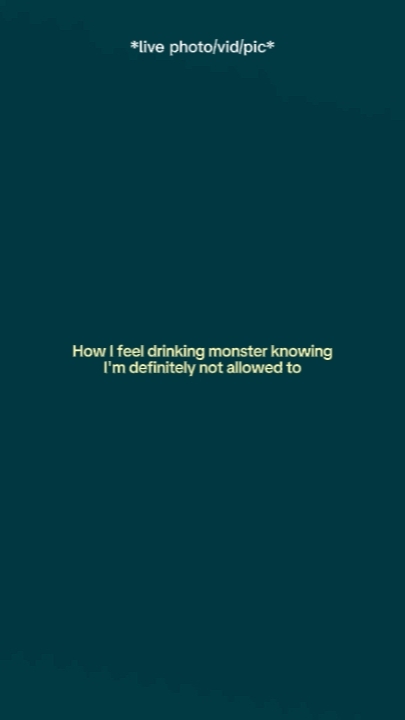 drinking monster