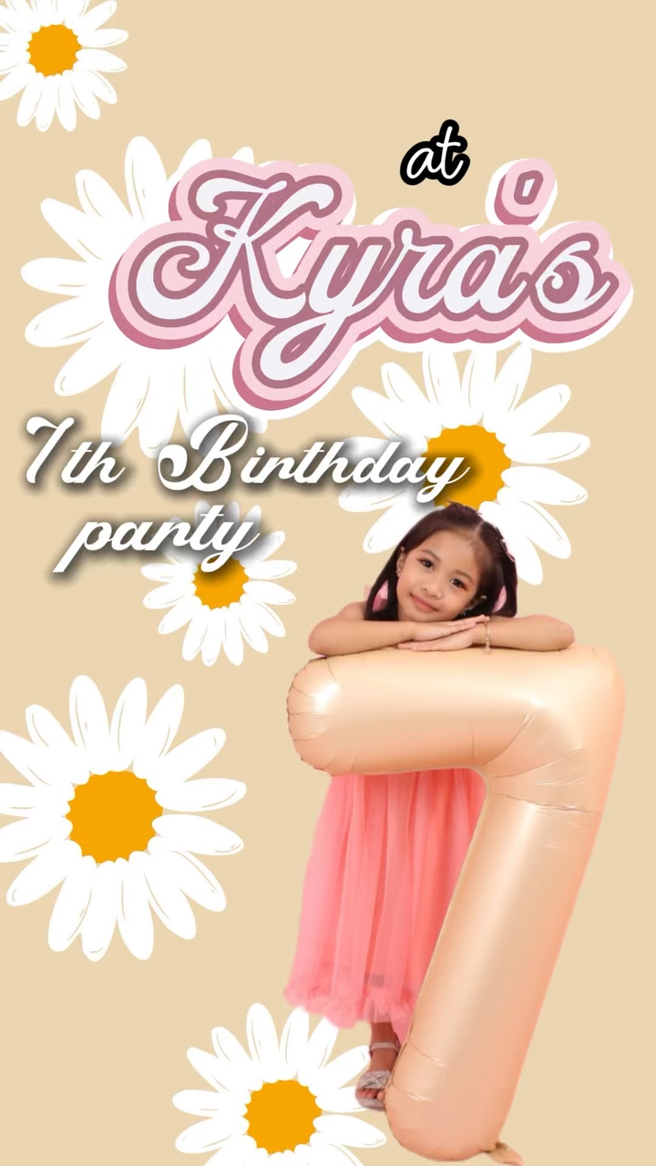 Invitation d'anniversaire
