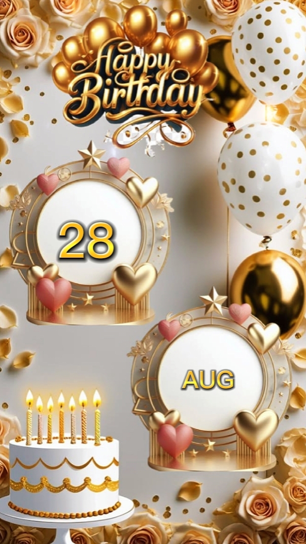 Anniversaire 28 AOÛT 