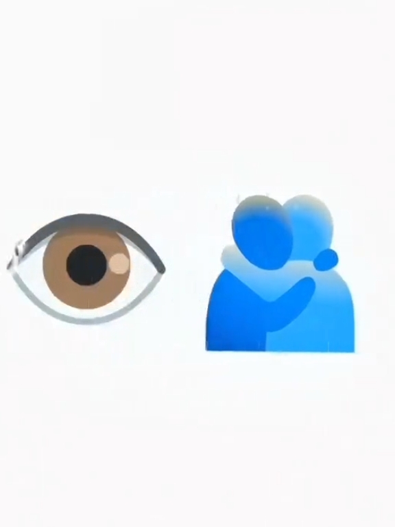 Oeil et câlin 