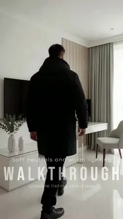 Sleek Modern Bedroom Walkthrough