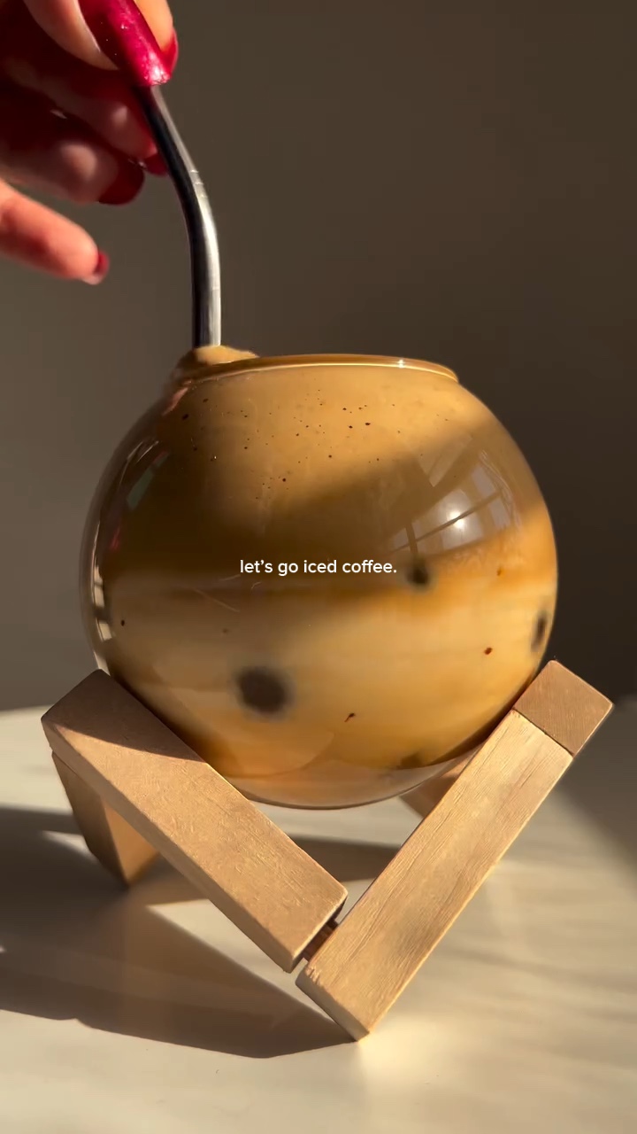 let’s go iced coffee