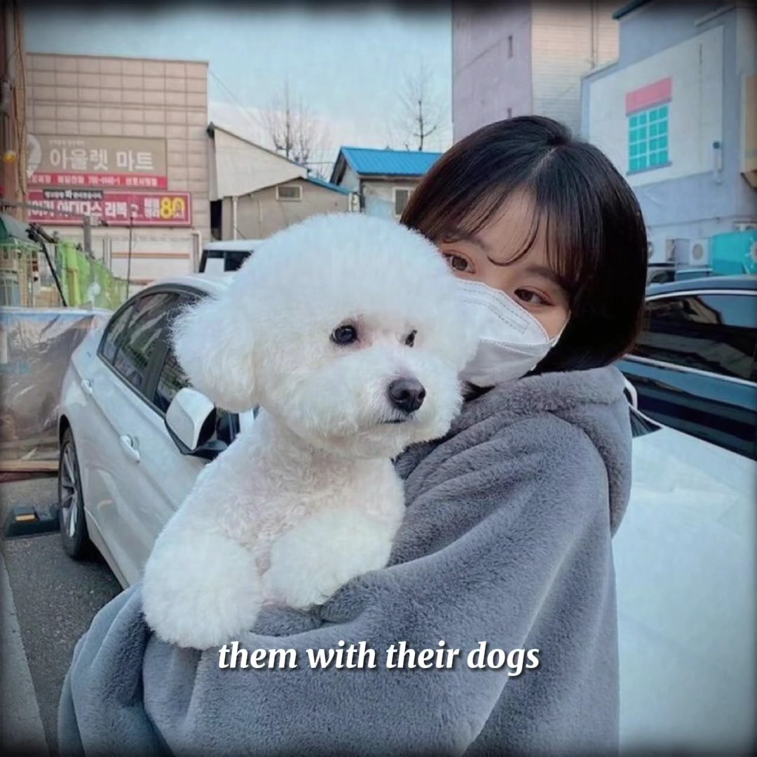 me and my dog